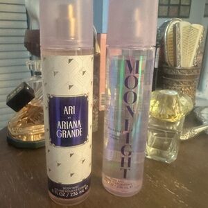 Ariana Grande body spray two bottles